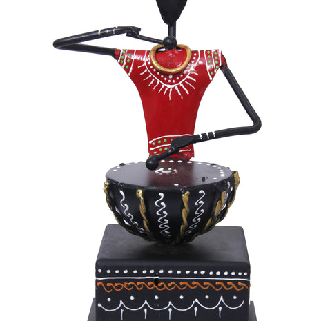 Stunning Decorative Metal Musician Sculpture / Ruchi