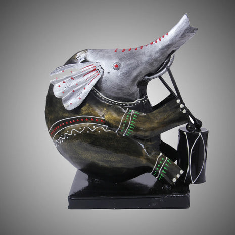 Enticing Remarkable Crafted Metal Showpiece / Ruchi