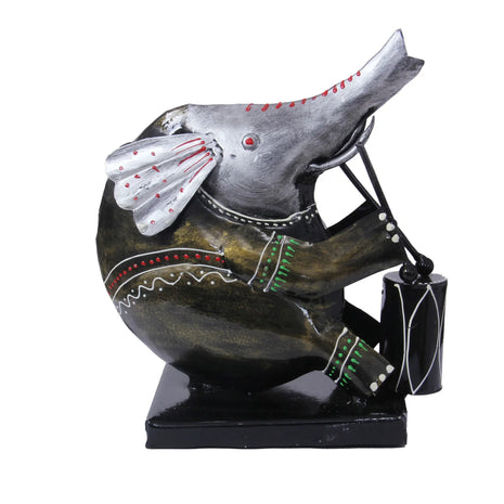 Enticing Remarkable Crafted Metal Showpiece / Ruchi