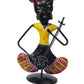 1 Pc Enthralling Metallic Doll Playing Musical Instrument / Ruchi