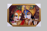 Handcrafted Radha Krishna Wall Art / Ruchi