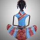 Amazing Handcrafted Metal Decorative Piece With Vibrant Color /  Ruchi