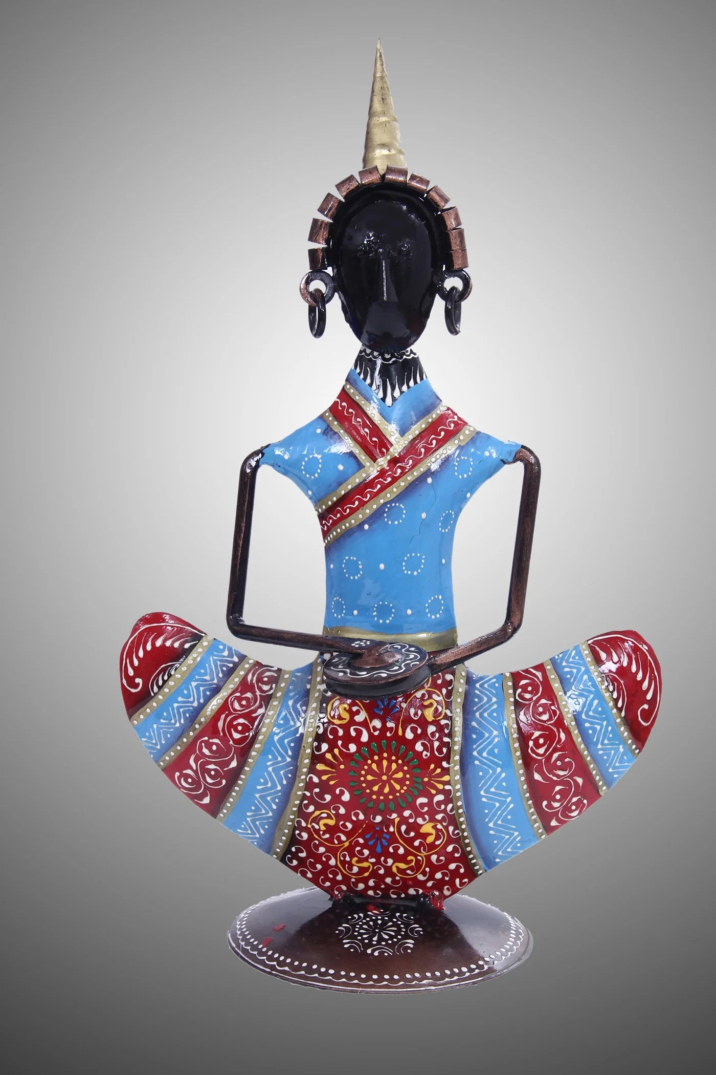Antique Metal Showpiece For Living Room /  Ruchi