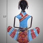 Amazing Handcrafted Metal Decorative Piece With Vibrant Color /  Ruchi