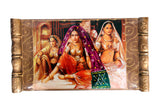 Vibrant Rajasthani Women Oil Painting / Ruchi