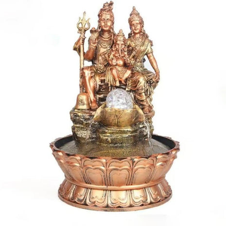 Resin Fountain with Statue Decor / Ruchi