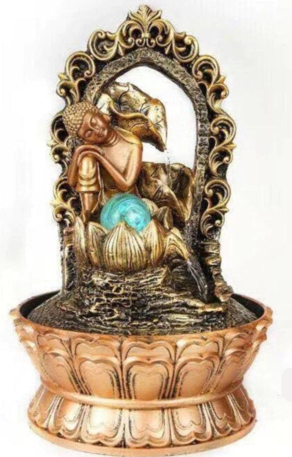 Decorative Resin Tabletop Water Fountain / Ruchi