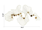 Metal Modern Wall Decor For Bedroom / Ruchi
