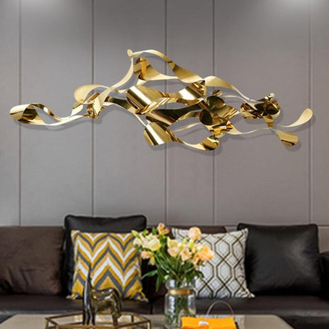 3D Metal Wall Decor For Living Room / Ruchi