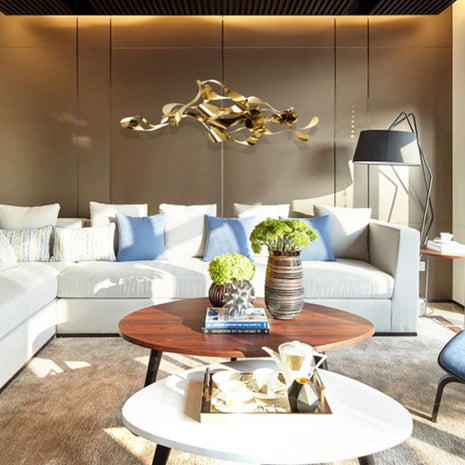 3D Metal Wall Decor For Living Room / Ruchi