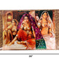 Ideal Attractive Oil Painting Of Rajasthani Women And Indian Culture / Ruchi