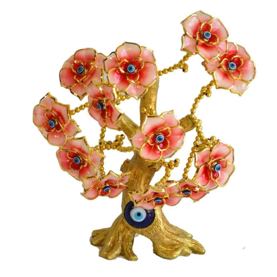 Polyresin Evil Eye Flower Tree / Ruchi