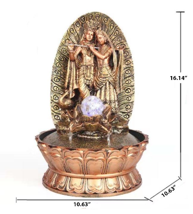 Remarkable 1 Pc Polyresin Water Fountain For Home Décor / Ruchi