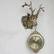 Retro Dual-Sided Swing Clock / Ruchi