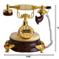 Luxurious Vintage Style Brown & Gold Finished 10 Inches Decorative Dialer / Ruchi