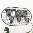 Elegant 3D World Map Clock / Ruchi