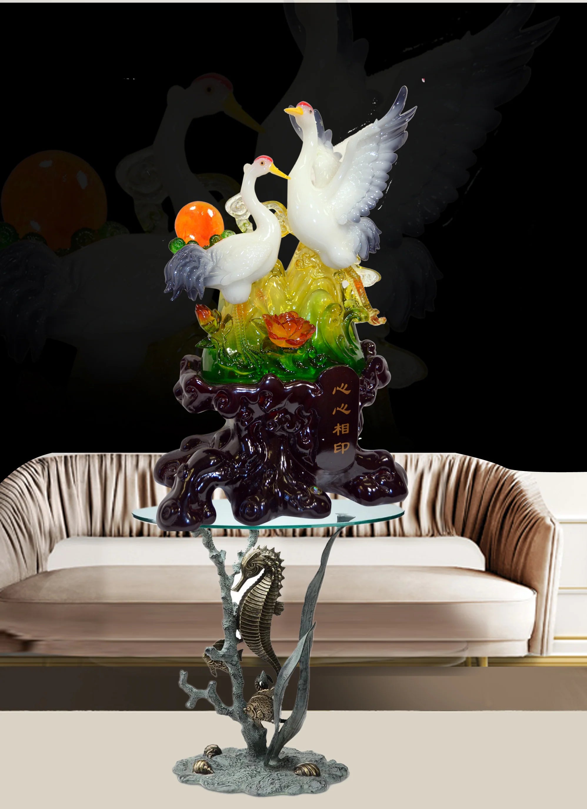 Decorative Resin Sculpture Art / Ruchi