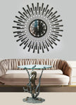 Alluring Shiny Metal Wall Clock / Ruchi