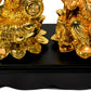 Endearing Decorative Set Of Metal Idol Statue / Ruchi