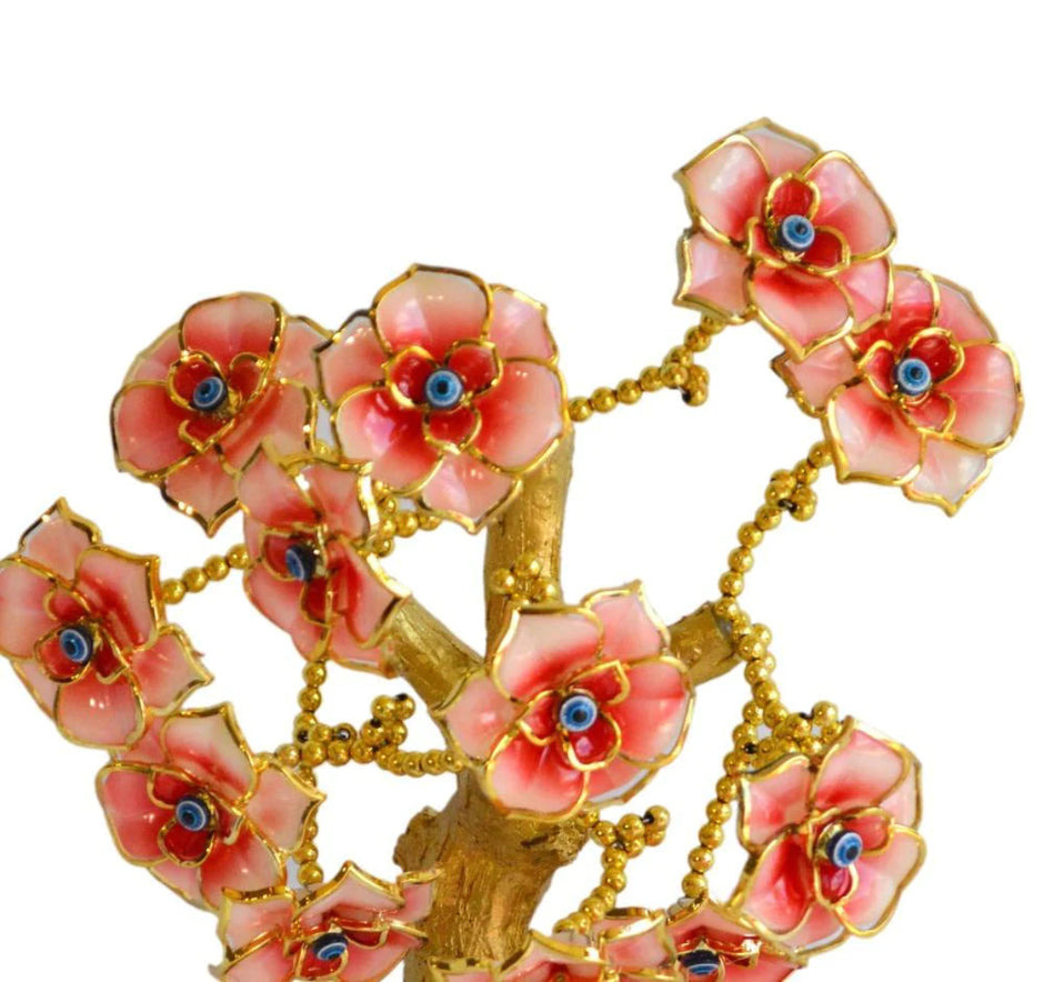 Polyresin Evil Eye Flower Tree / Ruchi