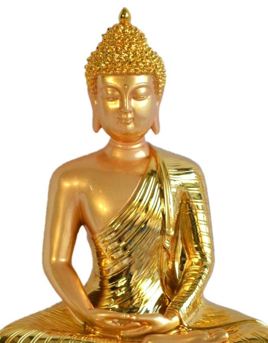 Golden Polished Polystone Show Piece / Ruchi