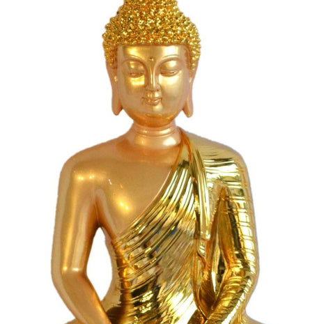 Golden Polished Polystone Show Piece / Ruchi