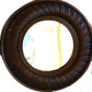 Enticing Round Wall Clock With Set Of 2 Mirrors / Ruchi