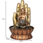 Elementary 1 Pc Copper Finished Buddha Statue Water Fountain / Ruchi