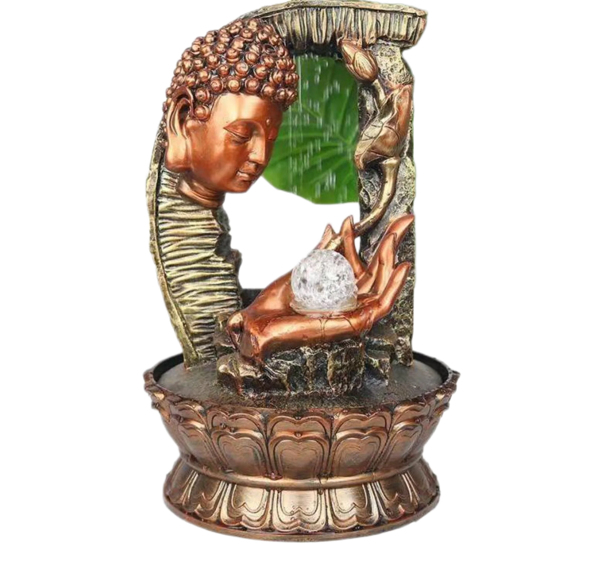 Vintage Artistic 1 Pc Resin Aquatic Fountain For Home Décor / Ruchi