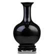 Hand-Painted Red Flower Ceramic Vase / Ruchi