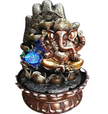 LED Polyresin Ganesha Water Fountain / Ruchi