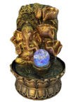 Golden Resin Ganesha Water Fountain / Ruchi