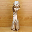 Vintage Praying Girl Resin Statue / Ruchi