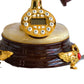 Luxurious Vintage Style Brown & Gold Finished 10 Inches Decorative Dialer / Ruchi