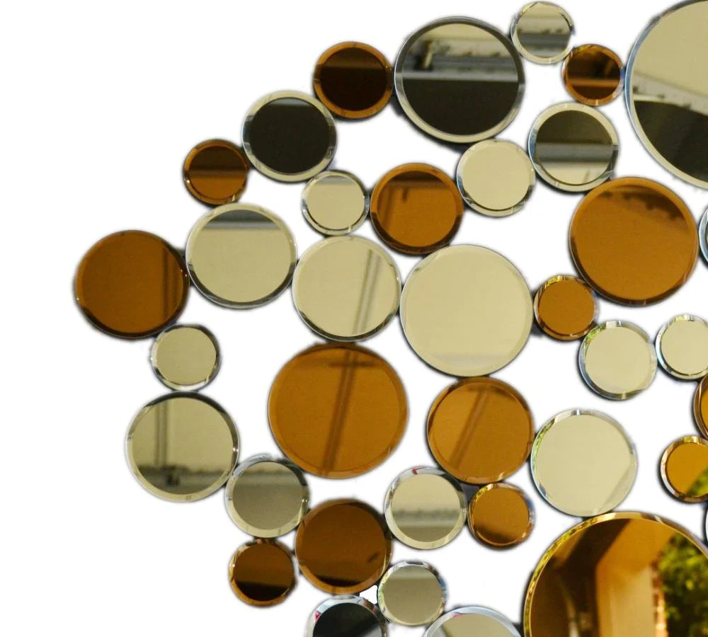 Gleaming Glitz Decorative 24" Mirror Wall Hanging / Ruchi