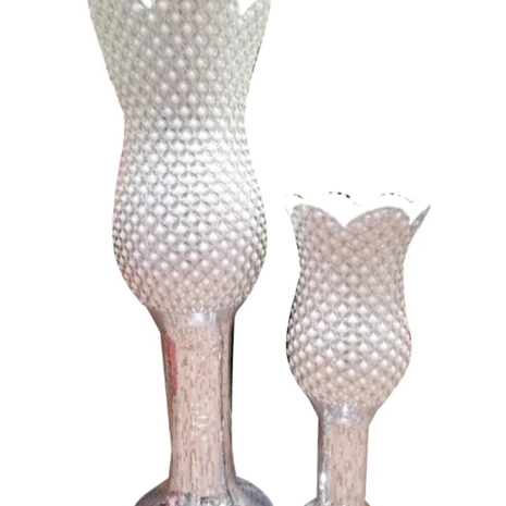 Pearl Embellished Floor Vase / Ruchi