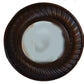 Enticing Round Wall Clock With Set Of 2 Mirrors / Ruchi