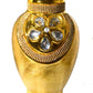Exquisite Gold Ceramic Tabletop Vase / Ruchi