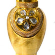 Exquisite Gold Ceramic Tabletop Vase / Ruchi