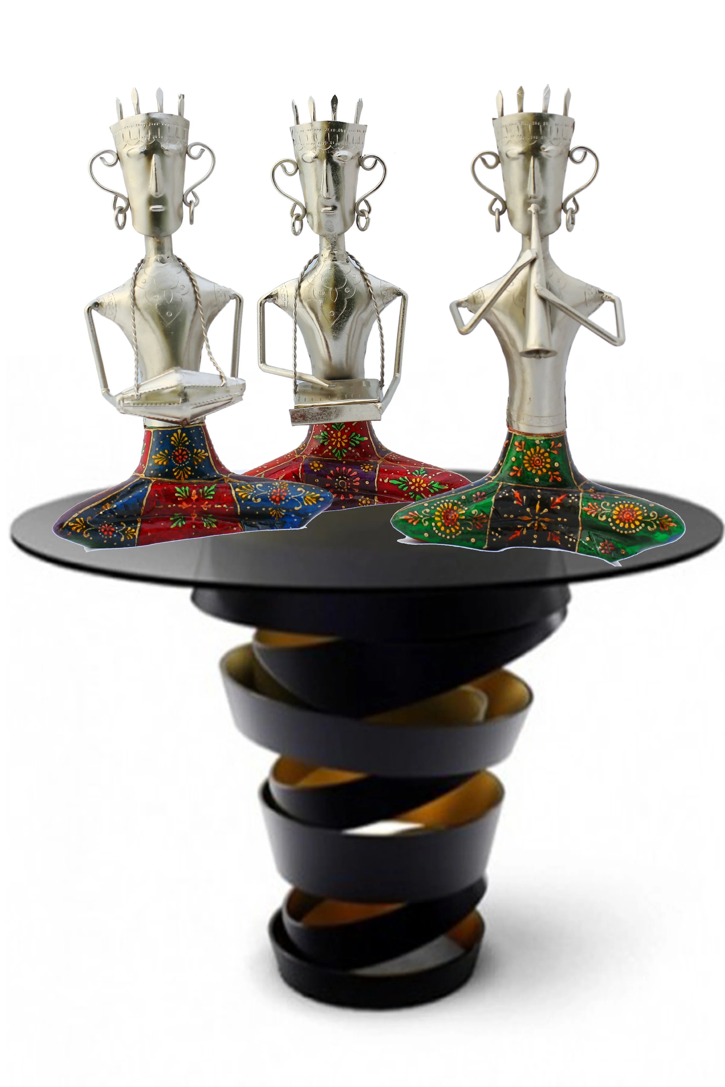 Modern Musician Statues Set For Living Room / Ruchi