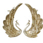 Exquisite Premium 2 Piece Metal Figurine For Home Décor / Ruchi